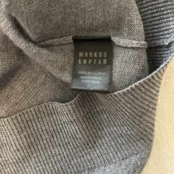 Markus Lupfer grey wool sweater - Picture 4 of 4